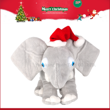 Wholesale Stuffed Cute Elephant Sound Plush Toy with Big Ears